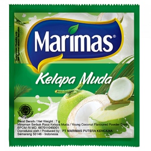 

Marimas Minuman Serbuk Instan Rasa Kelapa Muda Kemasan Sachet 7gr ( 1 Renceng = 10 Sachet )