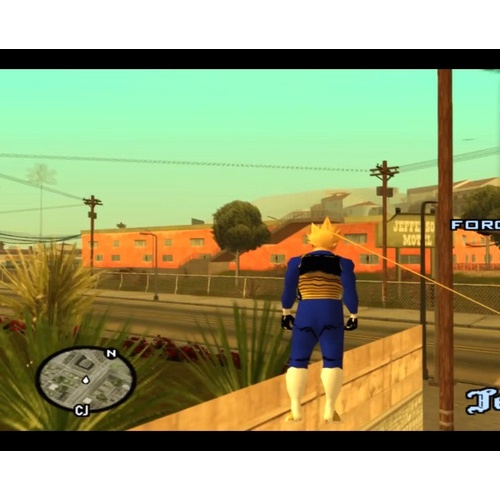 Kaset PS 2 GTA SA Vegeta Mod