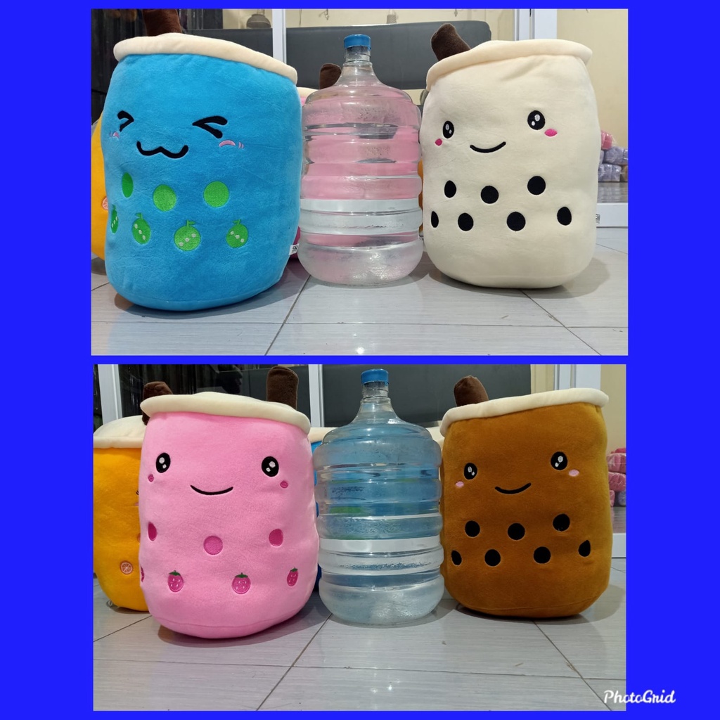 Boneka Boba Jumbo Besar Bahan Lembut Padat Berisi Kapas SNI Lampu LED Cantik Berkualitas