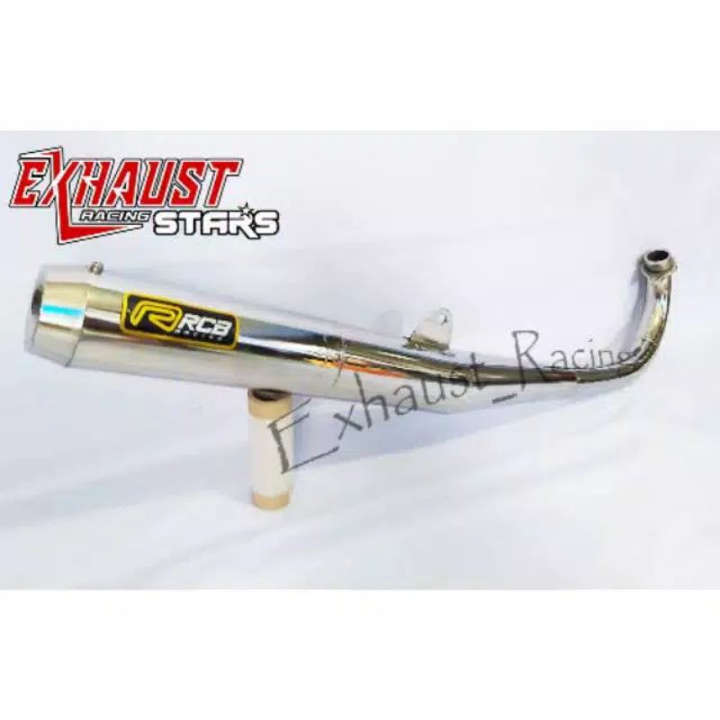 KNALPOT RCB STANDAR RX-KING KNALPOT RACING RX-KING BAHAN CROUM TEBEL