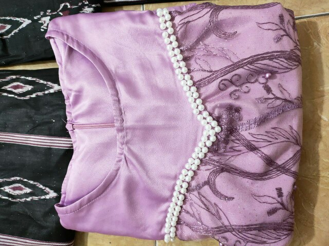 Batik Couple Kebaya Set Adifa Series Tunangan Lamaran Wisuda Kondangan Kekinian 2021