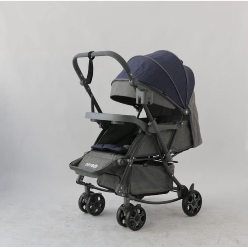 Makassar - Stroller Pliko Nevada 395 Ukuran XL Besar / Kereta Dorong Bayi