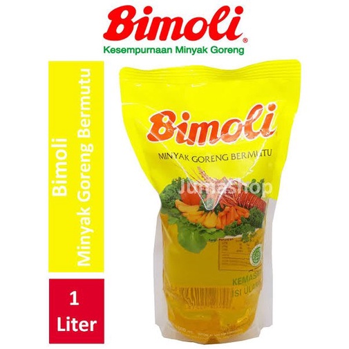 

Minyak Goreng Bimoli 1 liter 1000ml bimoli 1L Grosir minyak sawit kelapa sawit minyak goreng bimoli 1liter refill pouch