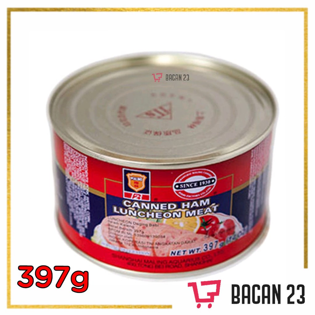 Maling TTS Ham Luncheon (397gr) / Daging Ham Maling / Bacan 23 - Bacan23