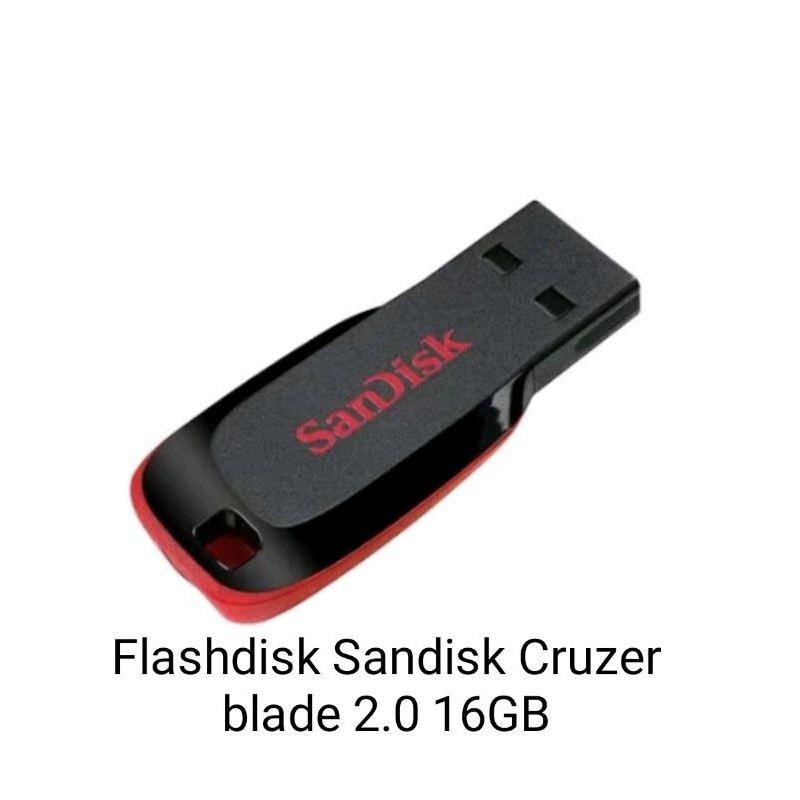 Flashdisk usb Sandisk cruzer blade 16GB