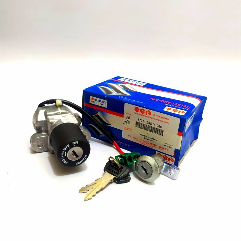 Konci Kontak Set Plus Kunci Jok Suzuki Satria Fu 150 Thailand 25G11 SGP