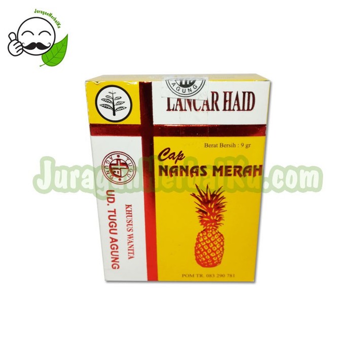 

JAMU LANCAR HAID CAP NANAS MERAH Untuk Membantu Melancarkan Haid