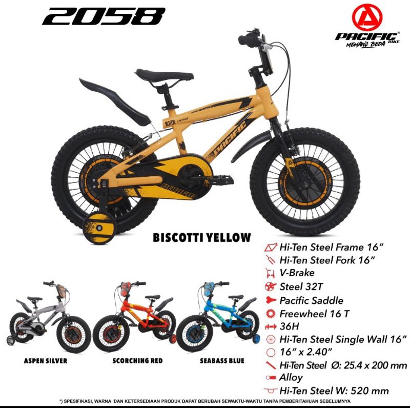 Sepeda BMX 16 inch Pacific 2058