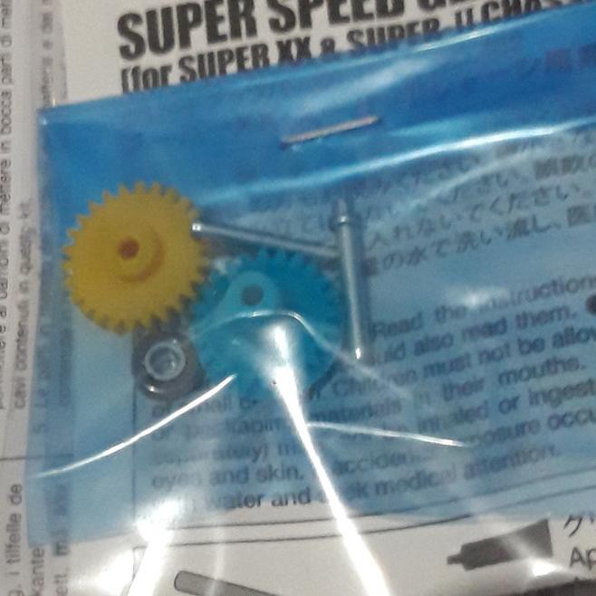 ¯➲ tamiya  super speed gear set for ar, fm, super II chasis Kirim Langsung