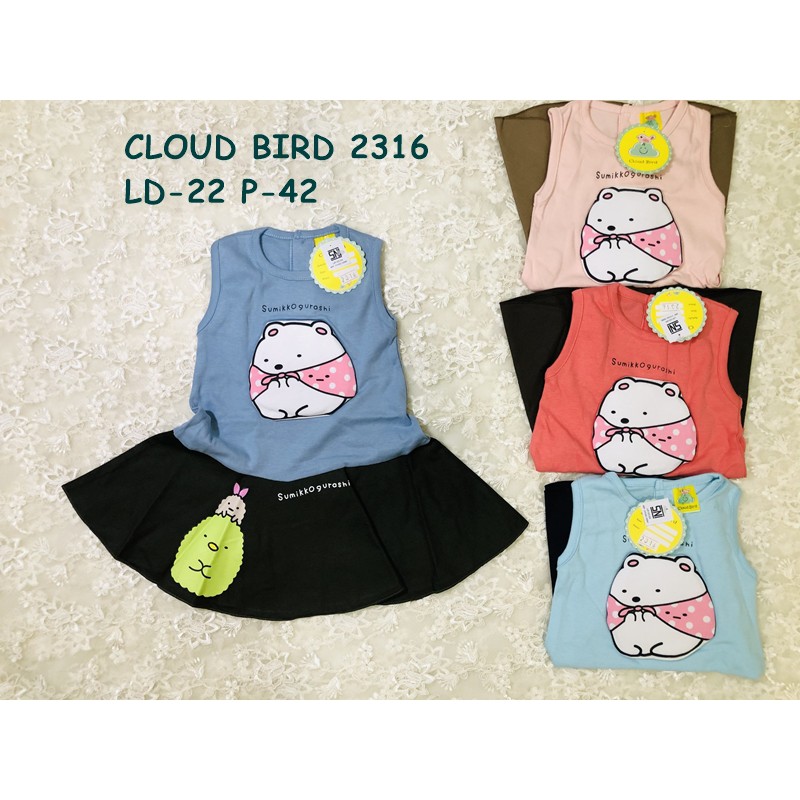 CLOUD BIRD 2316 DRESS BONEKA SUMIKKO BAYI