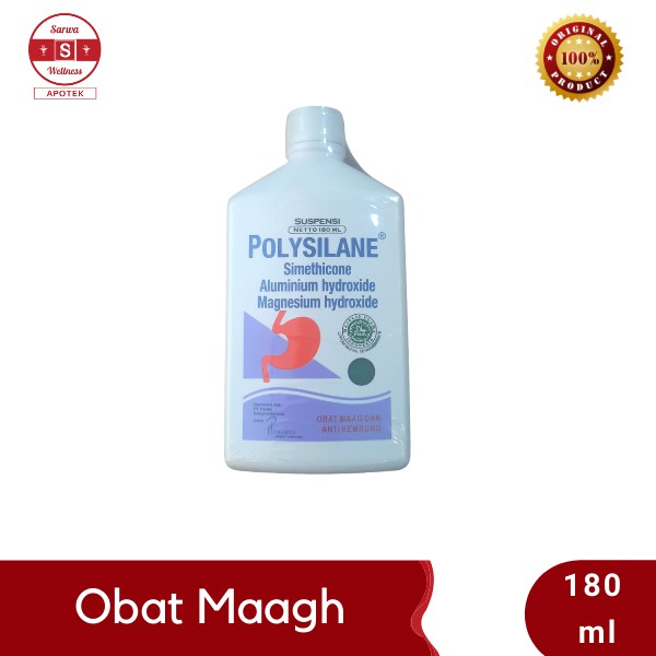 

Polysilane Sirup (1 Botol - 180 ml) - Pharos