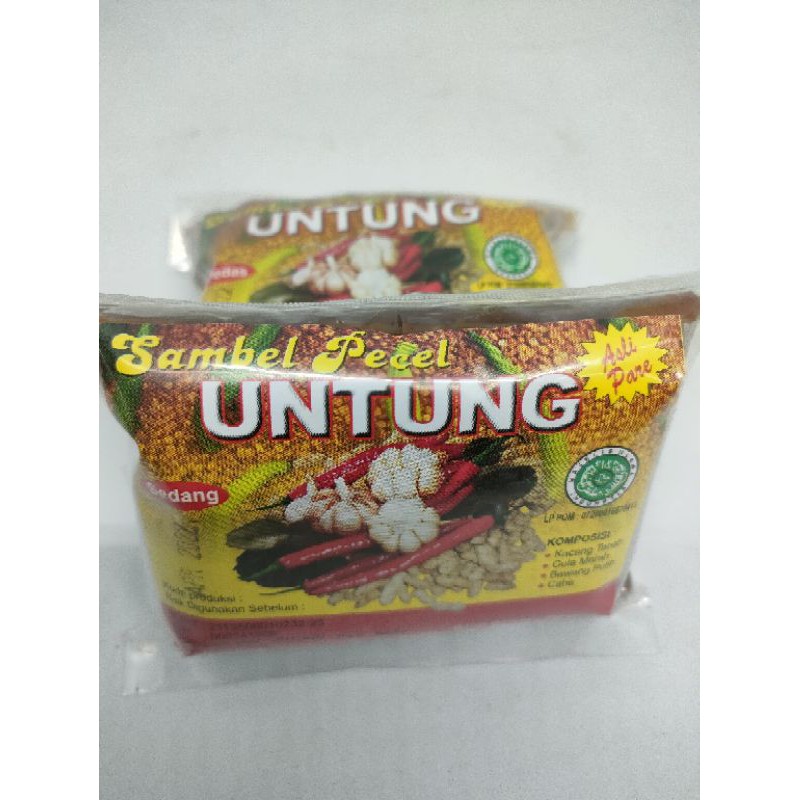 

bumbu pecel untung 200g indonesia banget