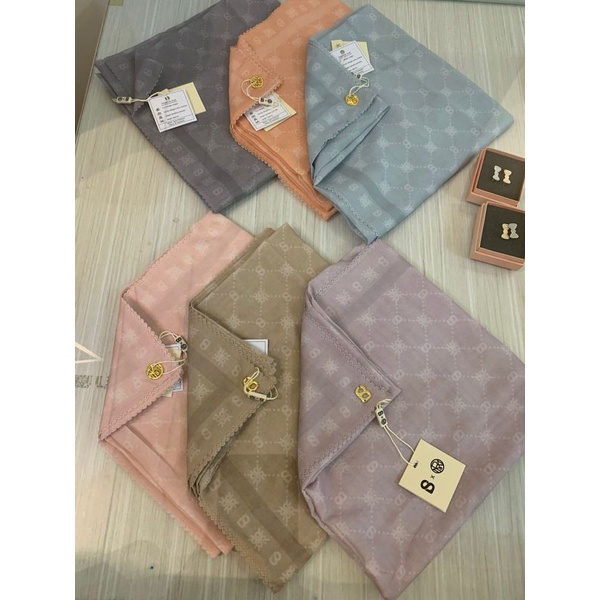 Xanadu Monogram Buttonscarves x Ria Miranda