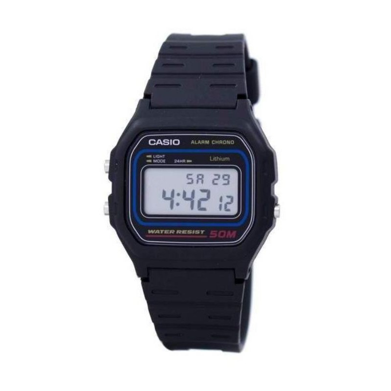 JAM TANGAN PRIA DIGITAL CASIO W-59-1VQ / W59-1 ORIGINAL & BERGARANSI
