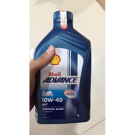 Oli Shell 10w - 40 1 liter