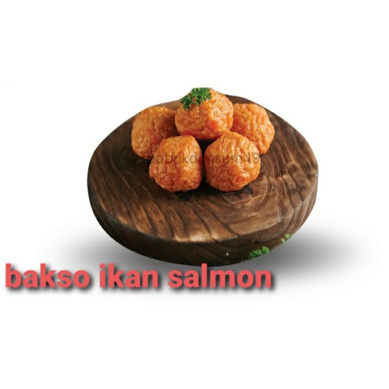 

bakso ikan salmon