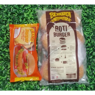 Jual Paket Burger Champ Roti Burger Bernardi Dan Champ Burger Ayam