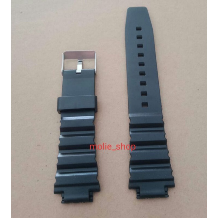 strap tali karet rubber qq atau casio