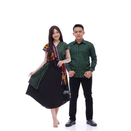 COUPLE AYAMIA SALUR COUPLE DRESS BATIK