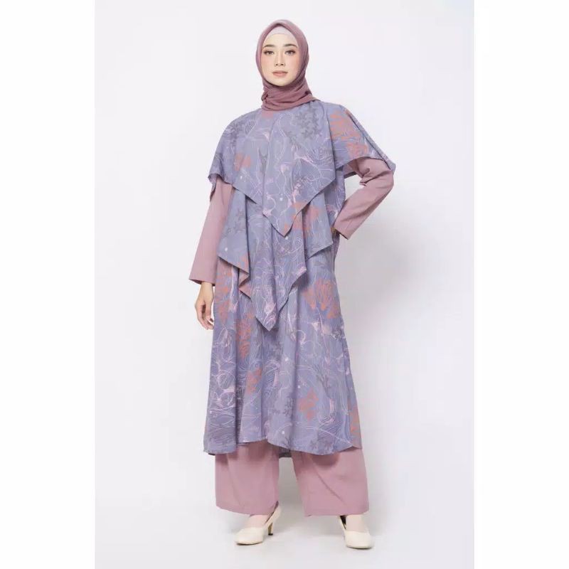 Layla Purple Dress - Jelita Indonesia - Edisi Derawan by ZM Zaskia Mecca - ORIGINAL by Zaskia Mecca