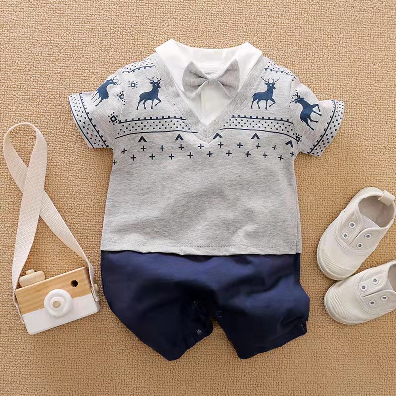 [eleypan.kids] Jumper Baby PREMIUM IMPORT Quality Tuxedo Seragam Pilot Sweater Suspender Bayi Impor