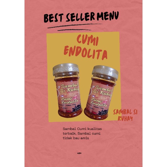 

Sambal Cumi Endolita