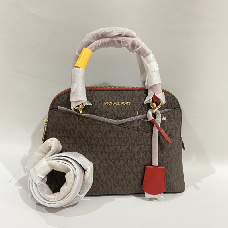 Michael Kors Jet Set Travel Medium Dome Flame