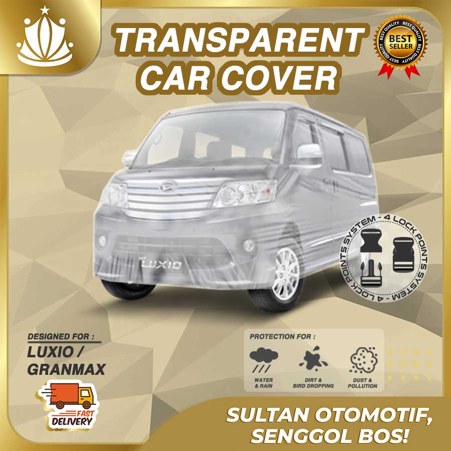 Body Cover Mobil Plastik TEBAL Luxio Granmax WATERPROOF