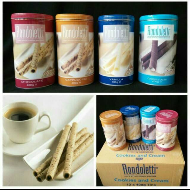 Jual Rondoletti Astor Rondoletti Wafer Stick Rondoletti Shopee