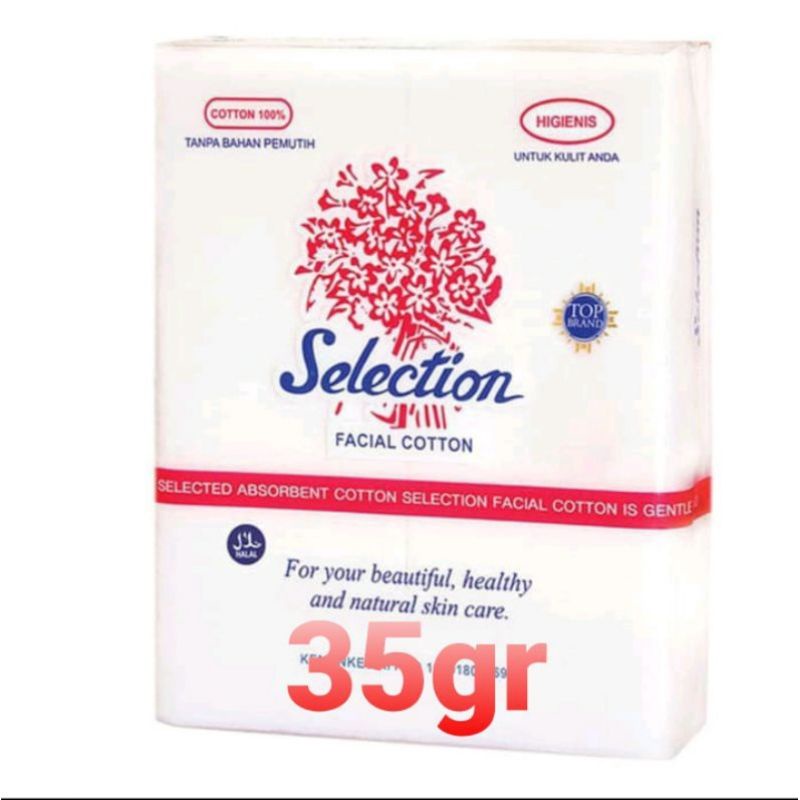 KAPAS SELECTION kemasan 35g dan 50g MURAH/COD