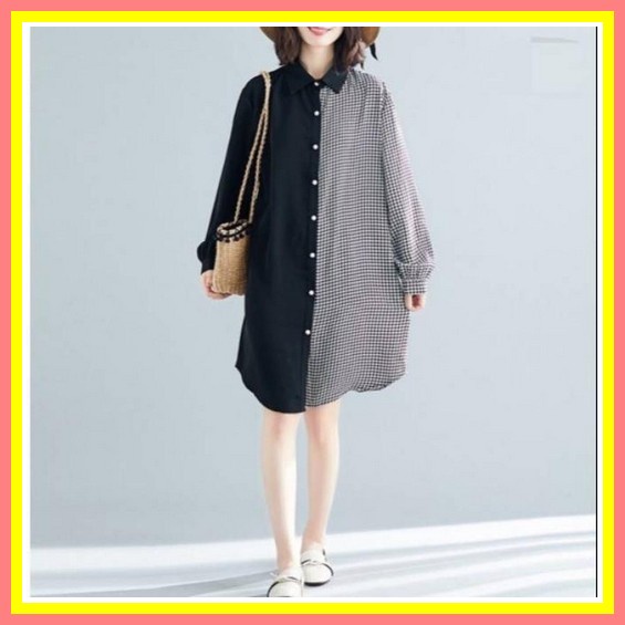 Tunik Wanita Matt Kaos Knit Rajut Kombi Monalisa, Fit To Xl Tunik Wanita Murah Grosir Maxi Dress Baj