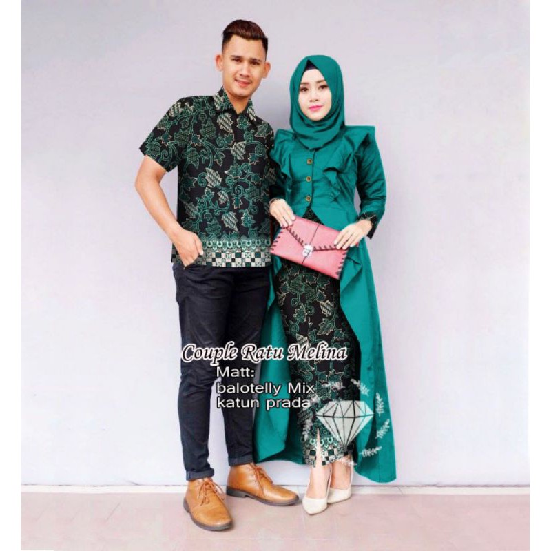 CP RATU MELINA, COUPLE  PASANGAN, KATUN BALOTELI, GAMIS HIJAB MUSLIM, MAXY DRESS