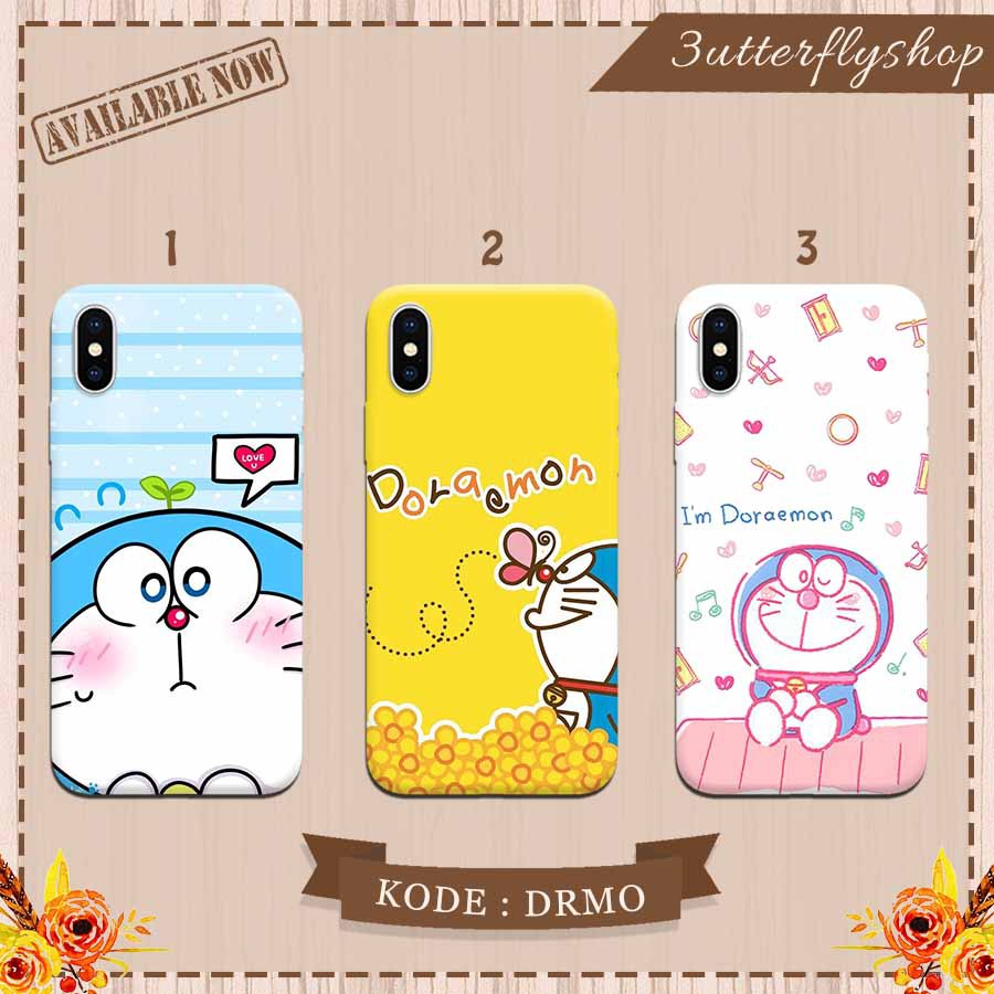 Doraemon Happy Face case Oppo Vivo Realme Redmi Xiaomi Samsung Iphon