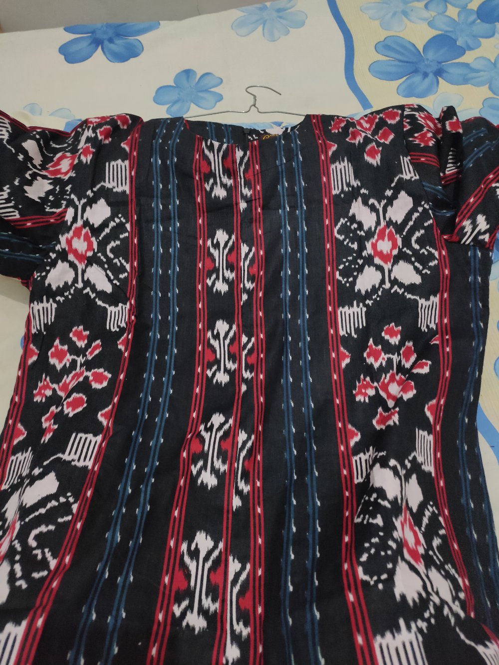 Jumbo Xxxl Ld 110 Tunik Serut Shopia Tunic Motif Tenun Tunik Wainita Tunik Batik Tenun Tunik Seragam