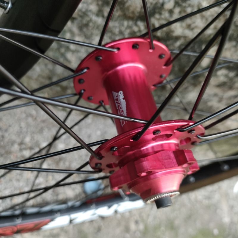 Wheelset 27.5 Raze pro Rim R7+Hub freehub Raze Pro 32 hole Suara Tawon Sepasang depan belakang