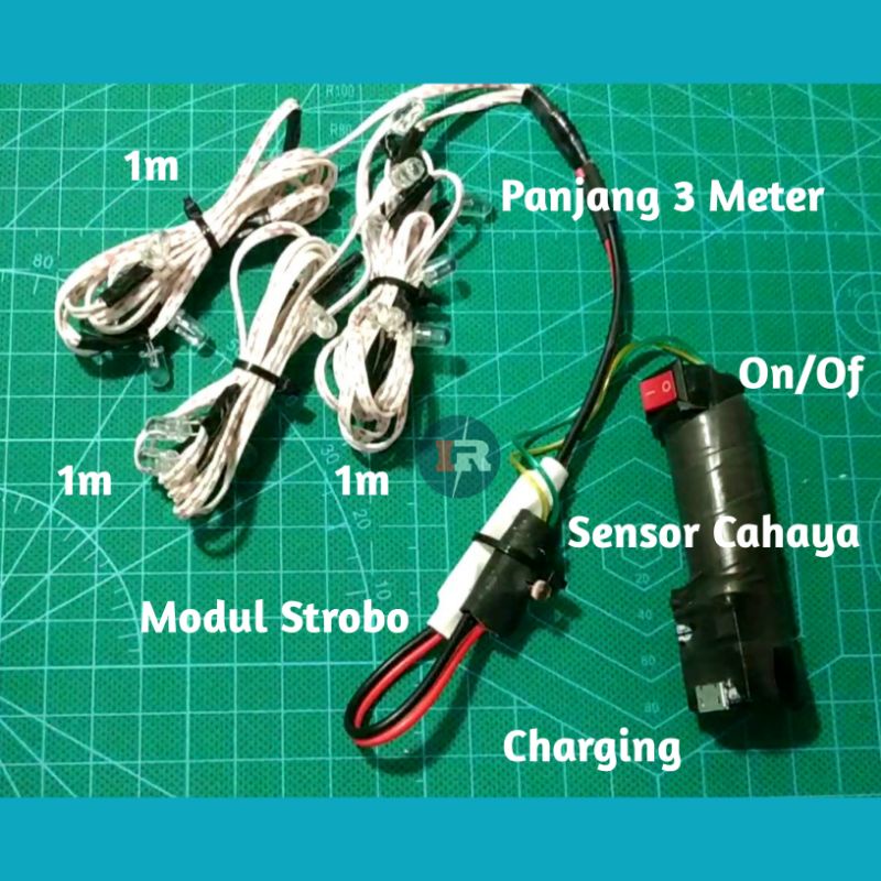 Lampu Layangan Strobo/Kedip-Kedip Seeprti Led Pesawat