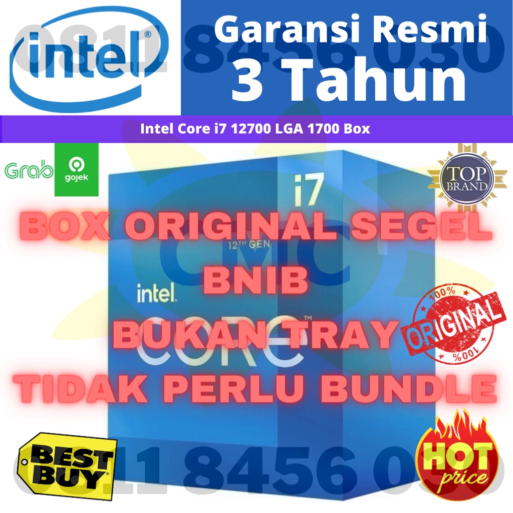 Intel Core I7 12700 Box Socket LGA 1700