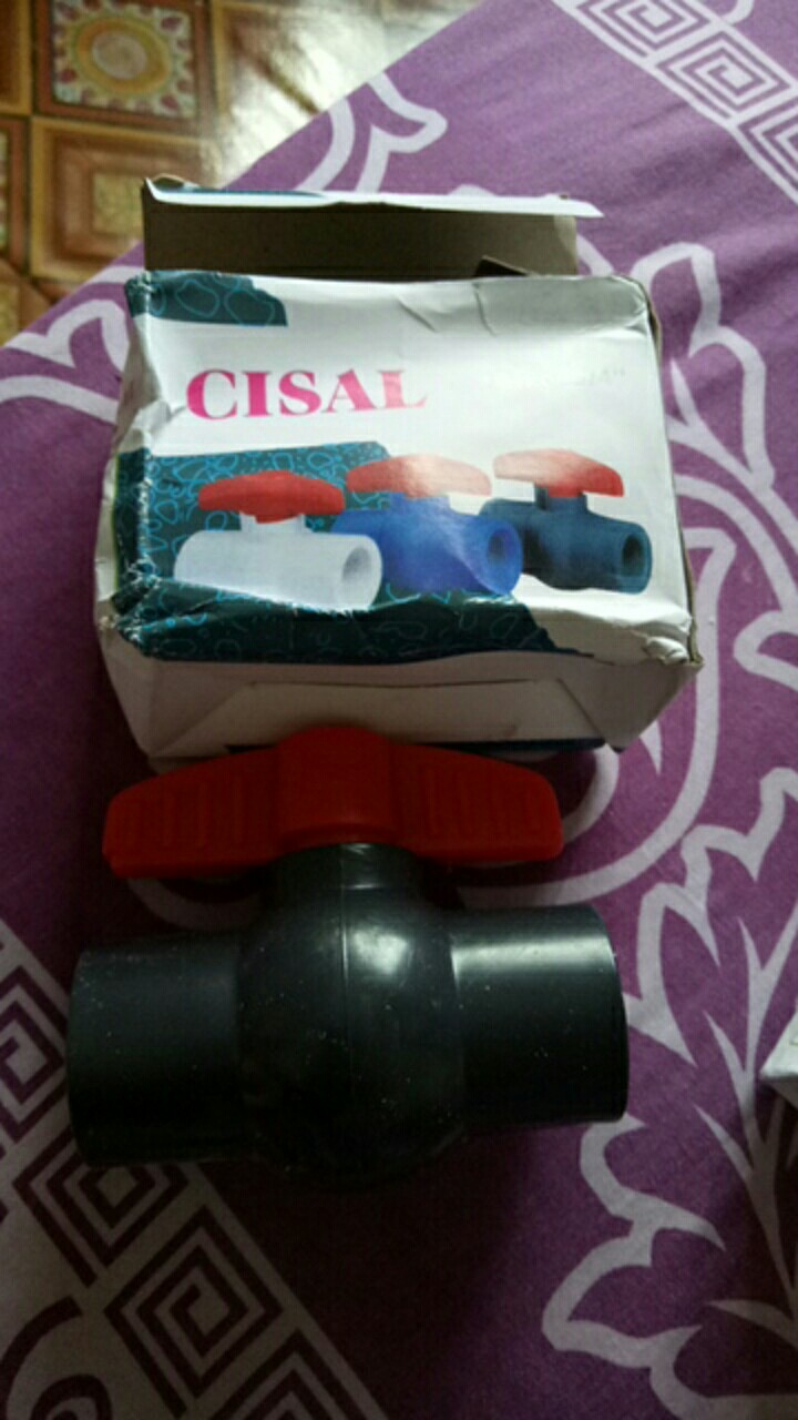 Ball Valve Pvc / Stop Keran Plastik 3/4