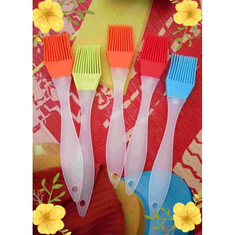 Kuas silikon roti/kuas masak BBQ silikon/kuas roti murah