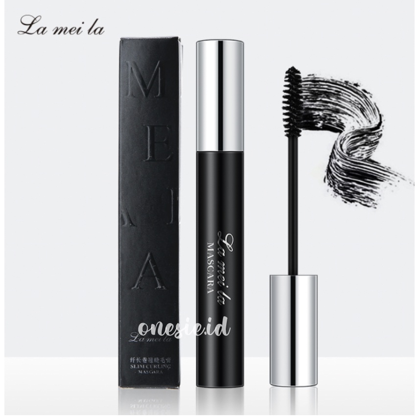 LAMEILA Maskara Black Silver Long Lasting Lash Slender Curling Waterproof Mascara LA097 780