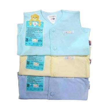 Libby Baju Anak Kecil Warna Isi 3pcs/set (Tersedia Varian Lengan dan Ukuran)