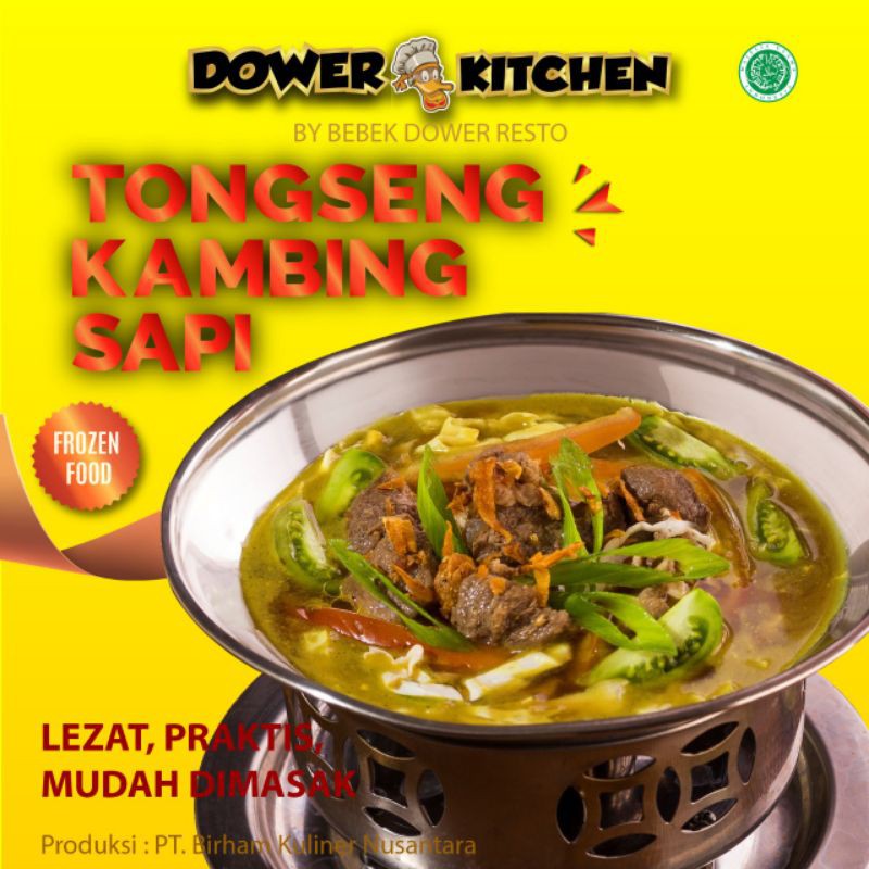 

Bebek Dower Frozen Food Tongseng Sapi Size M 2-3 Porsi 400 Gram