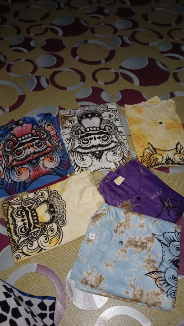 Gamis Batik (cod) Manggar Gamis Batik Pesta Model Terbaru