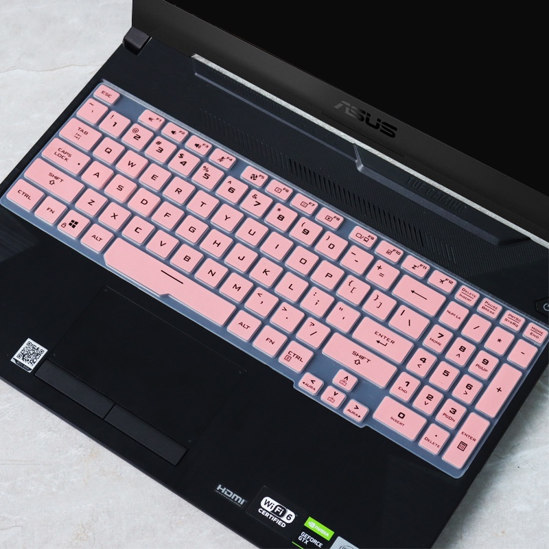 Cover Pelindung Keyboard Bahan Silikon Lembut Ultra Tipis Untuk Asus Tuf Gaming A15 Fa506 Fa506iu Fa506ii 15.6inci