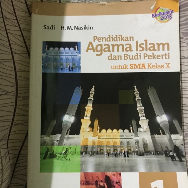 Buku Agama Islam Erlangga kurikulum 2013 untuk SMA Kelas X