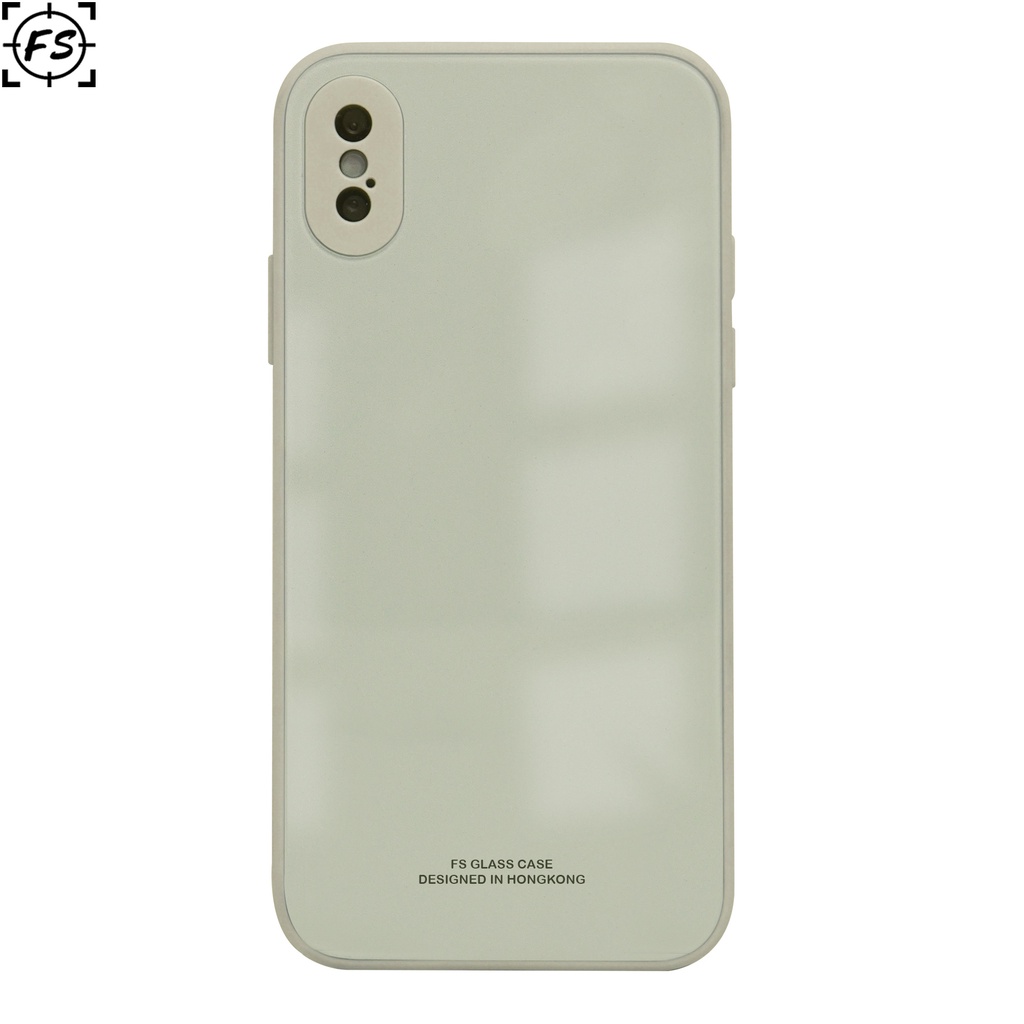 Roxyroxy - Case Macaron Glass for Oppo A32 A33 2020 A53 2020 A7 2018 A12 A5S A11K A9 2020 A5 2020 A15 A16 SoftCase Lembut - Protection Camera - Pelindung Hp