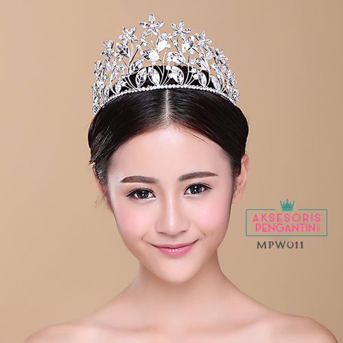 [STOK TERBATAS] HEADPIECE WEDDING AKSESORIS WANITA MAHKOTA PENGANTIN MPW011