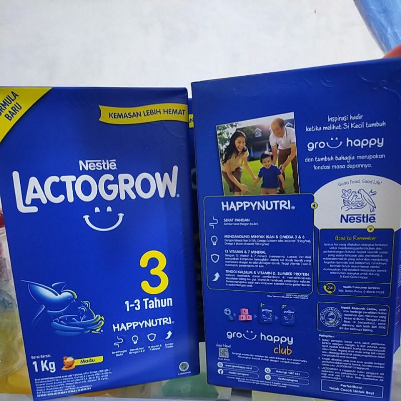 susu formula lactogrow 3 1 kg
