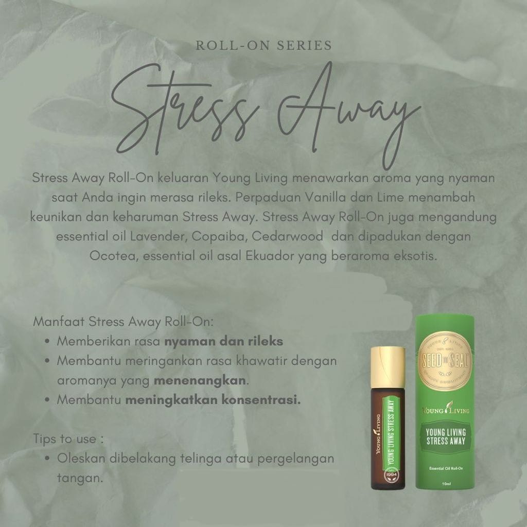 YOUNG LIVING ESSENTIAL OIL | STRESS AWAY ROLL ON 10 ML