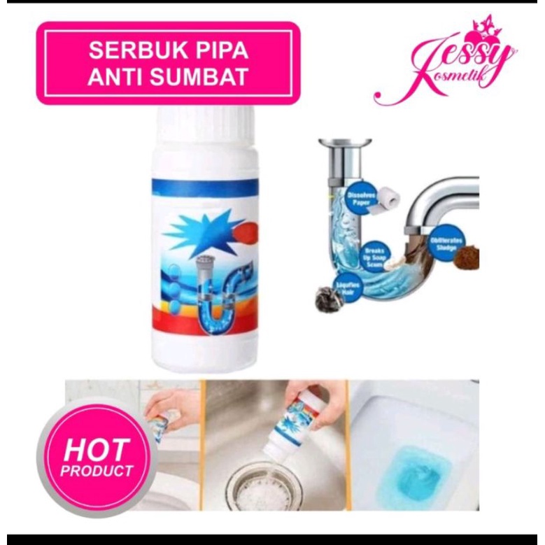 Bubuk Pipa Anti Sumbat serbuk Bubuk Anti Penyumbatan Pipa